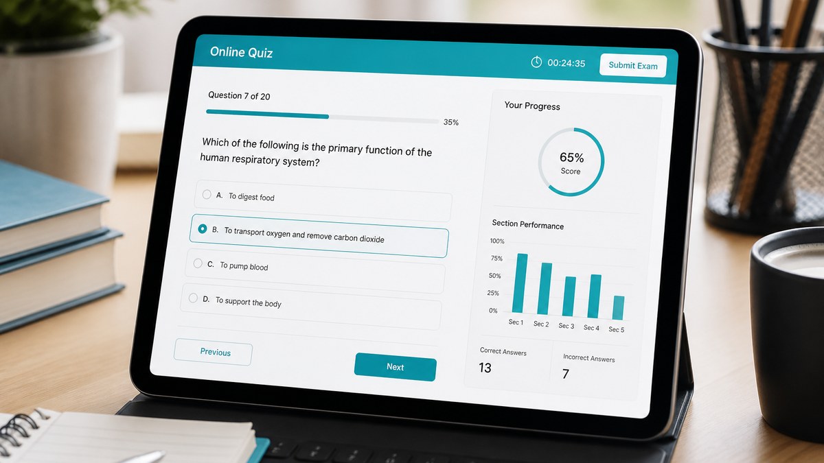 Online Quiz & Assessment Platform